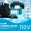 Pool Pump Pumps Above Ground Drain Cover Water Solar 2hp Tarpaulin Swimming Motor Variable Speed 1.5 Hp Pond Small Booster Horsepower Filter Pools - 3 of 4