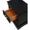 Okak Solid Wood Bedroom Furniture 5-Drawer Chest or 2-Drawer Nightstand, Sleigh Bed, Brass Hardware, Easy Assembly - 4 of 4