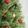 3pc Christmas Gift Ornament Set Glass Fashionista - Wondershop™ - 2 of 4