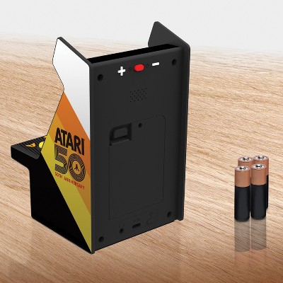 Black Atari 50th Anniversary Micro Player Pro with 100 Games