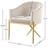 Meridian Furniture,Xavier Velvet Dining Chair - 4 of 4