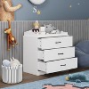 FUFU&GAGA White Nursery Dresser Baby Dresser with Changing Table Top - 3 of 4