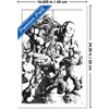 Trends International Marvel Sketch - Group Framed Wall Poster Prints - 3 of 4