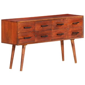 vidaXL Sideboard 43.3 in.x11.8 in.x23.2 in. Solid Wood Mango - 1 of 4