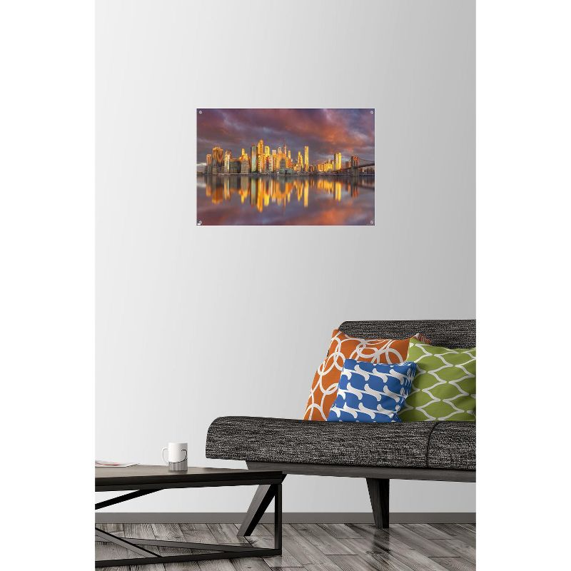 Trends International Cityscapes - New York City, New York Skyline at Dawn Unframed Wall Poster Prints, 2 of 7