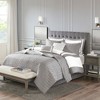 Gulches Full/Queen 8 Piece Comforter and Quilt Set Collection Grey - 2 of 4