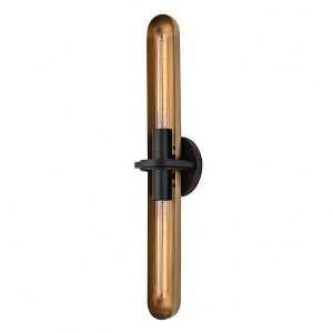 Troy Lighting Tuscon 2 - Light Sconce in  Patina Brass/Soft Black - 1 of 1