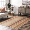 Nuloom Elza Striped Easy-Jute Machine Washable Indoor Area Rug - image 2 of 4