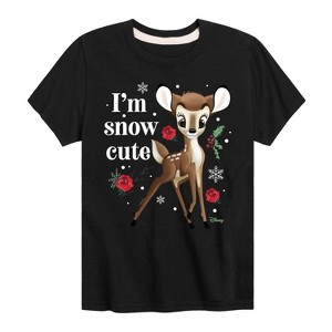 Boys' - Disney - Christmas - I'm Snow Cute Roses Short Sleeve Graphic T-Shirt - 1 of 4