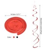 Unique Bargains Party PVC Colorful Hanging Double Spiral Decorations with Hook 20 Pcs - 2 of 4