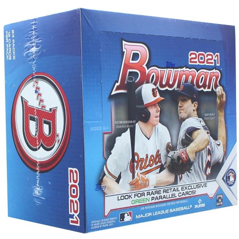  2021 Bowman Chrome Baseball Hobby Box (12 Packs/5
