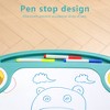 Aoibox Kids Table and Chair Set Adjustable Height for Ages 2-10 with Graffiti Surface Watercolor Pen and Eraser Included - 4 of 4