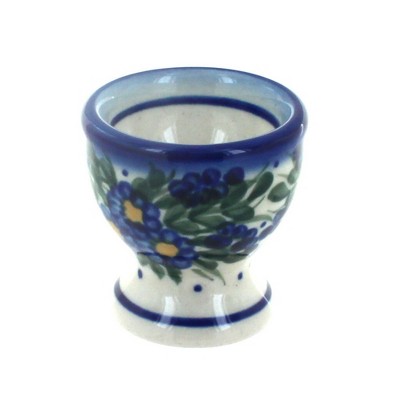 Blue Rose Polish Pottery 19A WR Unikat Egg Cup