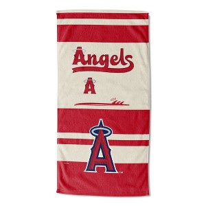MLB Los Angeles Angels City Connect Beach Towel 30x60 Inches - 1 of 2