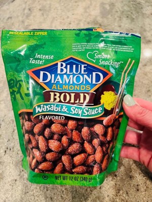 Blue Diamond Almonds Whole Natural - 12oz : Target