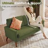 Dyonery 68" Loveseat Sofa Comfy Couch,Modern Loveseat Couches for Living Room/Bedroom,Comfy Sofa with Spring Cushion,Solid Wood,Tool-Free Assembly - 3 of 4