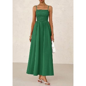 strapless open back dress Sweetheart Midi Polka Dot Dress with Detachable Juliet Sleeves EU42 / Powder main image 1