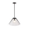 Artcraft Lighting Baltic 1 - Light Pendant in  Black/Brushed Brass - 2 of 4