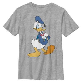Boy\'s Donald Target Friends Faces : Mickey & T-shirt Duck