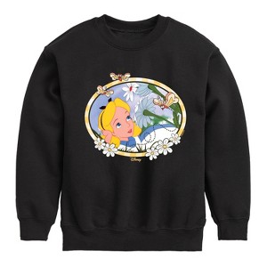 Boys' - Disney - Alice In Wonderland Graphic Long Sleeve Fleece Sweatshirt - 1 of 4