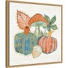 Amanti Art 22"x22" Harvest Whimsy VII by Dina June Framed Canvas Wall Art Print - 2 of 4
