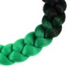 Unique Bargains Helmet Decor Gradient Pigtail 22.83" - 3 of 4