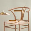 Fontoi Accent Chairs, 2PCS Dining Room Chairs with Y-Shaped Backrest Seat, Modern Dining Room Chairs, White, 17"*20"*30" - 4 of 4