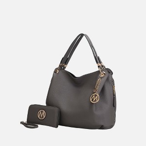 MKF Collection Fabienne Women’s Hobo Shoulder Bag with Matching Wallet by Mia K - 1 of 4