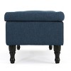 NicBex Modern 40.75" Storage Bench Wood Accent Stool with Button Tufted Top for Bedroom and Living Room - 4 of 4