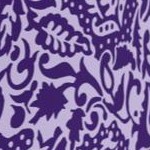 violet batik paisley