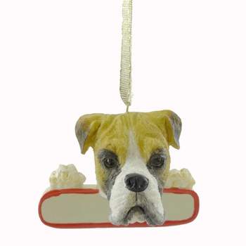 Personalized Ornaments 2.0 Inch Boxer Christmas Puppy Dog Tree Ornaments