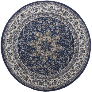 Home Dynamix Tremont Magnolia Traditional Medallion Area Rug - 1 of 4