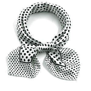Allegra K Women's Soft Square Neck Scarves Multi Pattern Neckerchief - 1 of 4