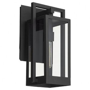 Quorum Lighting Marco 1 - Light Wall Light in  Textured Black - 1 of 1