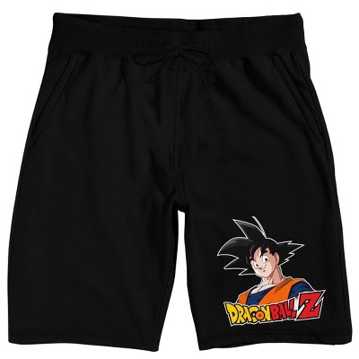 Dragon Ball Z Goku Anime Character Logo Men's Black Sweatpants - S 