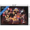 Trends International One Piece: Wano Country - Group Attack Framed Wall Poster Prints - 3 of 4