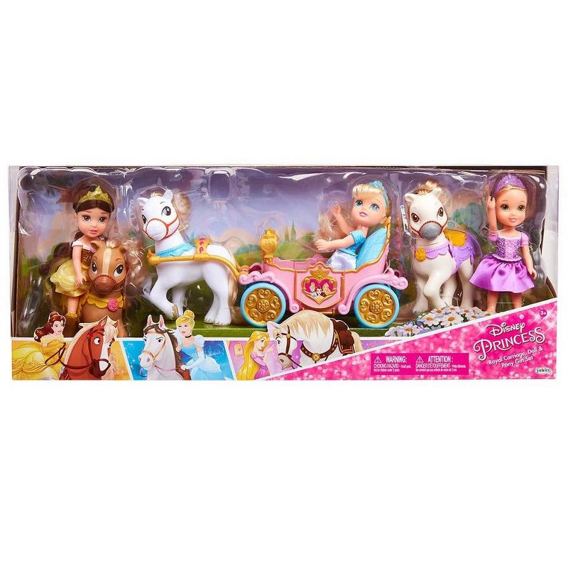 Disney Princess Royal Carriage Doll & Pony Gift Set, 1 of 4