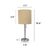 Creekwood Home Contemporary Bedside Table Lamp with Power Outlet - 3 of 4