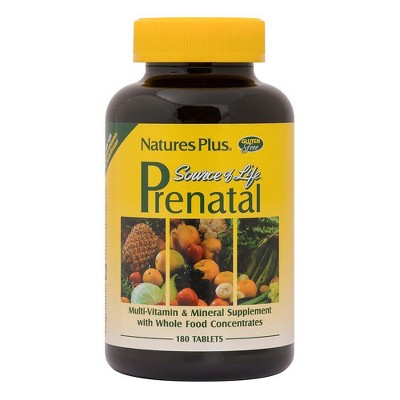 Source Of Life Prenatal by Nature's Plus  -  180 Tablet