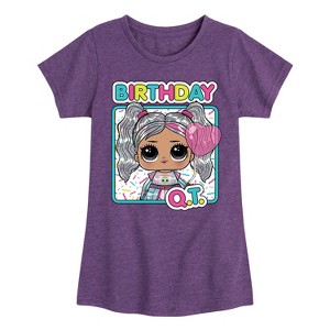Girls' - LOL Surprise! - Birthday QT Fitted Short Sleeve Graphic T-Shirt - 1 of 4