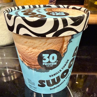 Swoop High Protein Vanilla Surge Ice Cream - 1pt : Target