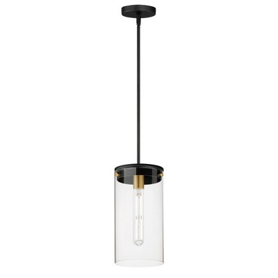 Maxim Lighting Pinn 1 - Light Pendant in  Black/Satin Brass