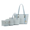 MKF Collection Marimar  M Signature Vegan Leather Women’s Tote – 4 Pcs set Handbag by Mia K - 2 of 4
