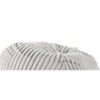 NicBex Polyester Fabric Bean Bag Chair with Memory Foam,Fluffy Lazy Sofa Chair with Removable Cover with Zipper,Lounge Chair for Living Room,White - 4 of 4