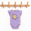 The Juniper Shop SmileyWorld Flower Outline Flutter Sleeve Bodysuit - 2 of 4