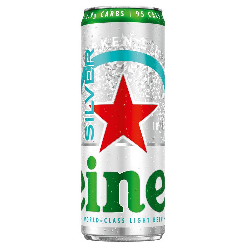 Heineken Silver - 12pk/12 fl oz Cans, 4 of 6