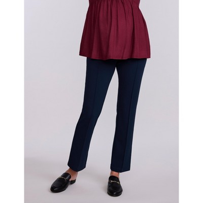 Women's Mia Secret Fit Over the Belly Slim Straight Leg Pant | Motherhood Maternity