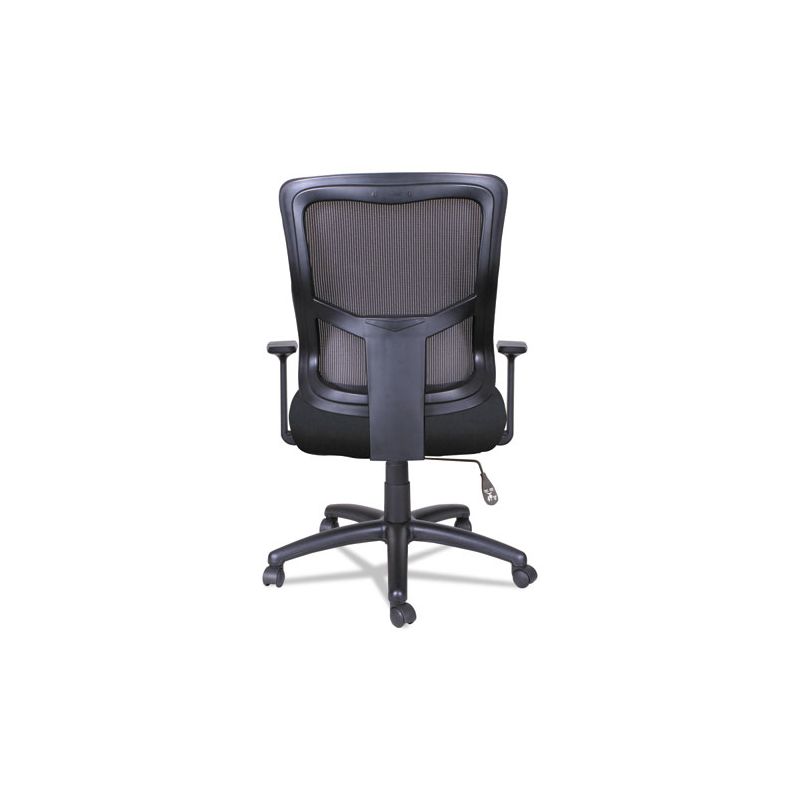 Alera Alera Elusion II Series Mesh Mid-Back Swivel/Tilt Chair, Supports Up to 275 lb, 18.11" to 21.77" Seat Height, Black, 4 of 7