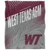 West Texas Am University Fan Zone Silky Touch Super Soft Throw Blanket 50x60 - 2 of 4
