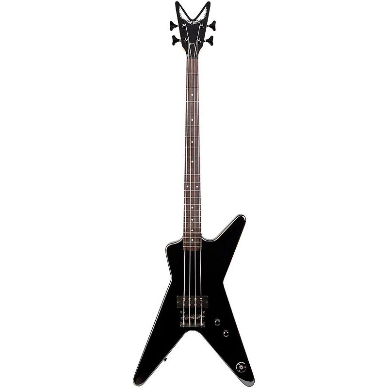 Dean ML Metalman 4-String Bass Guitar Black, 3 of 5